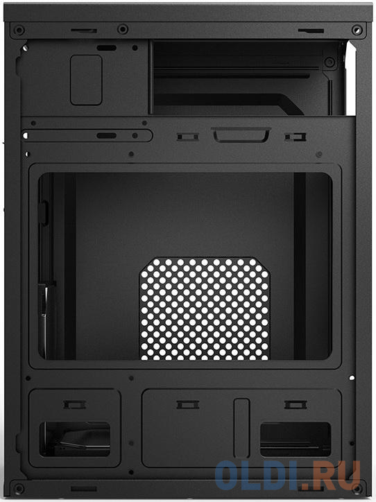 Корпус microATX CBR MX08 Без БП чёрный