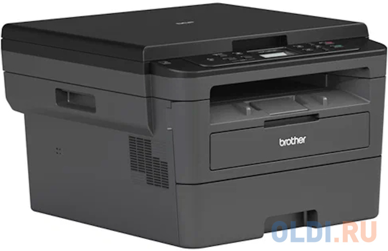 Brother DCP-L2510D, P/C/S, A4, 30  стр/мин, 64 МБ, Duplex, ADF50, USB, лоток 250 л., старт.картридж 700 стр. тонер TN-2420