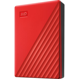 Внешний жесткий диск Western Digital (WD) WDBPKJ0040BRD-WESN (4Tb/2.5''/USB 3.0) красный