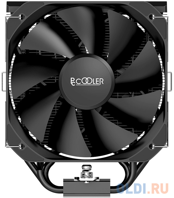 PCCooler Paladin EK6000 B S115X/1200/1700/AM4 (8 шт/кор, TDP 250W, 2x130mm PWM FAN, медная база, 6 тепловых трубок 6мм, 800-1600RPM, 18-36dBa)