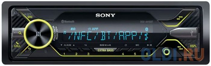 Автомагнитола Sony DSX-A416BT 1DIN 4x55Вт