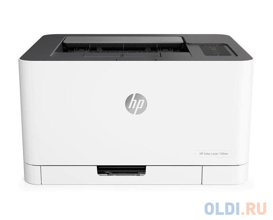 Принтер HP Color Laser 150nw <4ZB95A> A4, 18/4стр/мин, 64Мб, USB, LAN, WiFi (замена SS230M Samsung SL-C430W) в Москвe