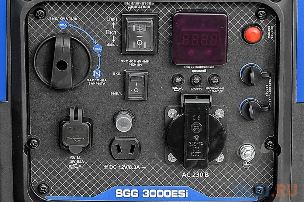 Генератор ТСС SGG 3000ESi 3кВт