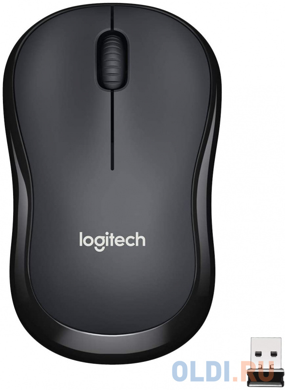 Мышь беспроводная Logitech M221 SILENT чёрный USB 910-006510 в Москвe