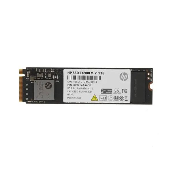 Накопитель SSD 1TB HP EX900 M.2, NVMe 3D TLC [R/W - 2100/1500 MB/s]