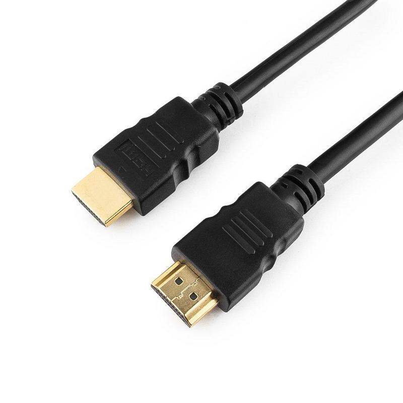 Кабель HDMI(19M)-HDMI(19M) v2.0 4K, экранированный, ферритовый фильтр, 1 м, черный Cablexpert (CCF2-HDMI4-1M)