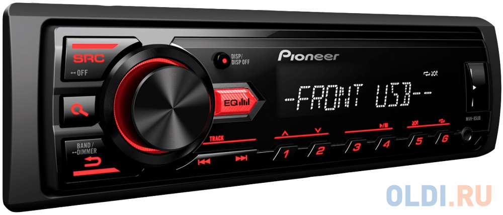 Автомагнитола Pioneer MVH-85UB 1DIN 4x50Вт