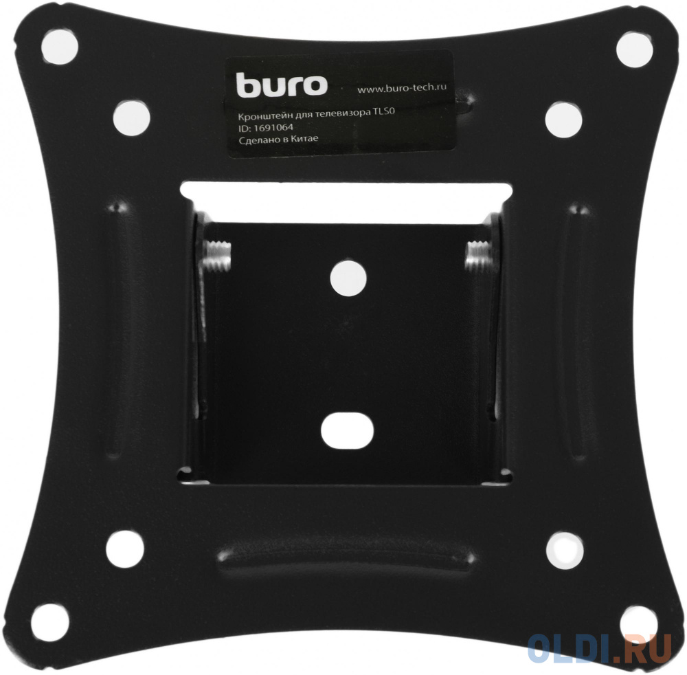 Кронштейн для телевизора Buro TLS0 черный 20"-29" макс.15кг настенный наклон