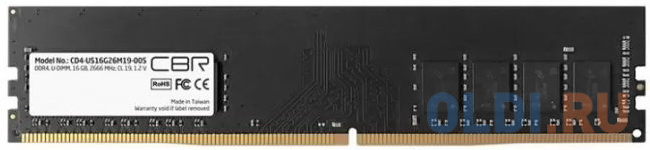 CBR DDR4 DIMM (UDIMM) 32GB CD4-US32G26M19-01 PC4-21300, 2666MHz, CL19, 1.2V