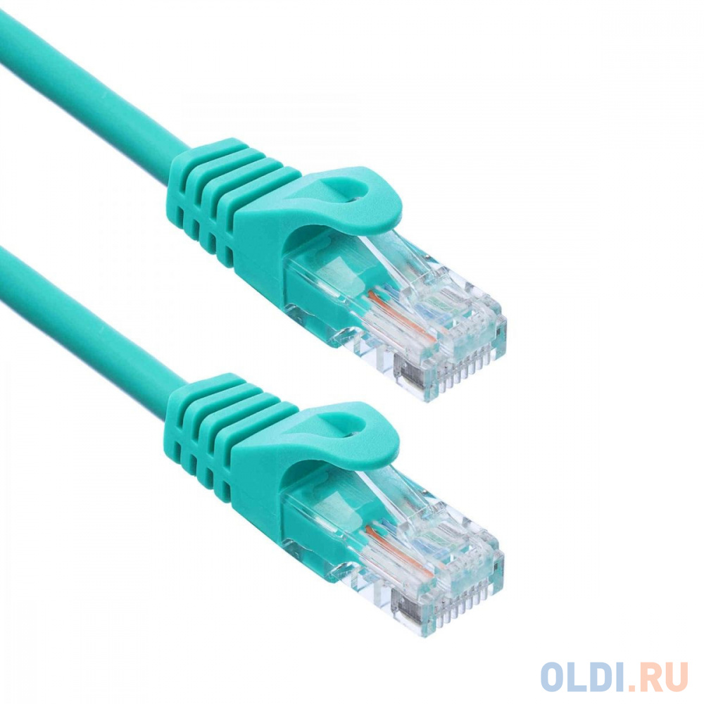 Патч-корд ACD-LPU5E-10G [ACD-LPU5E-10G] Cat5e UTP 24AWG 4Pair, 7/0.18мм CCA Зеленый,1.0м, (741418)