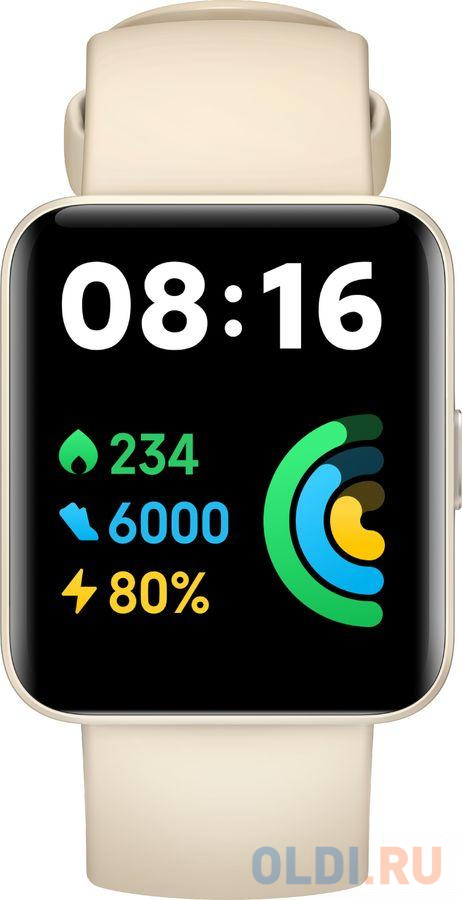 Смарт-часы Xiaomi Redmi Watch 2 Lite GL (Beige) (BHR5439GL) (756092)