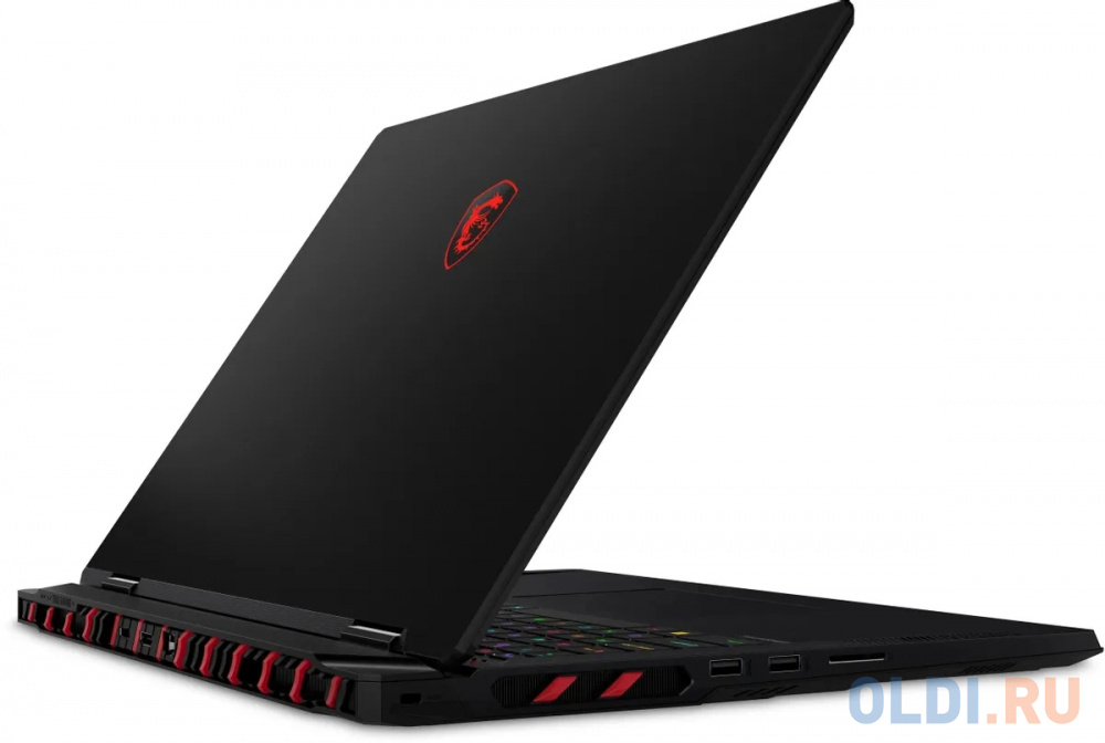 Ноутбук MSI Raider A18 HX A7VIG-026RU Ryzen 9 7945HX3D 32Gb SSD2Tb NVIDIA GeForce RTX4090 16Gb 18" IPS QHD+ (2560x1600) Windows 11 Home black WiF