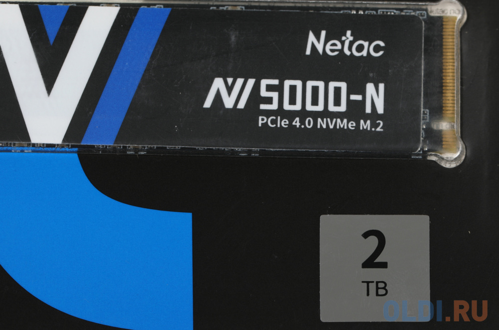 Твердотельный накопитель SSD M.2 Netac 2.0Tb NV5000-N Series <NT01NV5000N-2T0-E4X> Retail (PCI-E 4.0 x4, up to 4800/4400MBs, 3D NAND, 1280TBW, N в Москвe