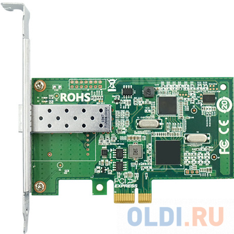 LRES2026PF-SFP PCIe 2.1 x1, NetSwift, 1*SFP 1G NIC Card (302946)