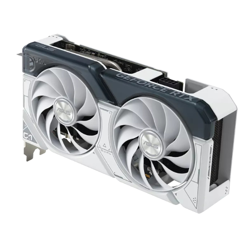 Видеокарта ASUS GeForce RTX 4060 Ti 8GB White 2595Mhz PCI-E 4.0 8192Mb 18000Mhz 128 bit HDMI 3xDP DUAL-RTX4060TI-O8G-WHITE / 90YV0J42-M0NA00 в Москвe