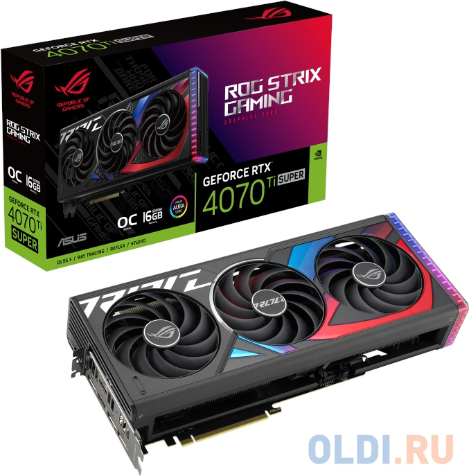 Видеокарта/ ROG-STRIX-RTX4070TISO16G-GAMING