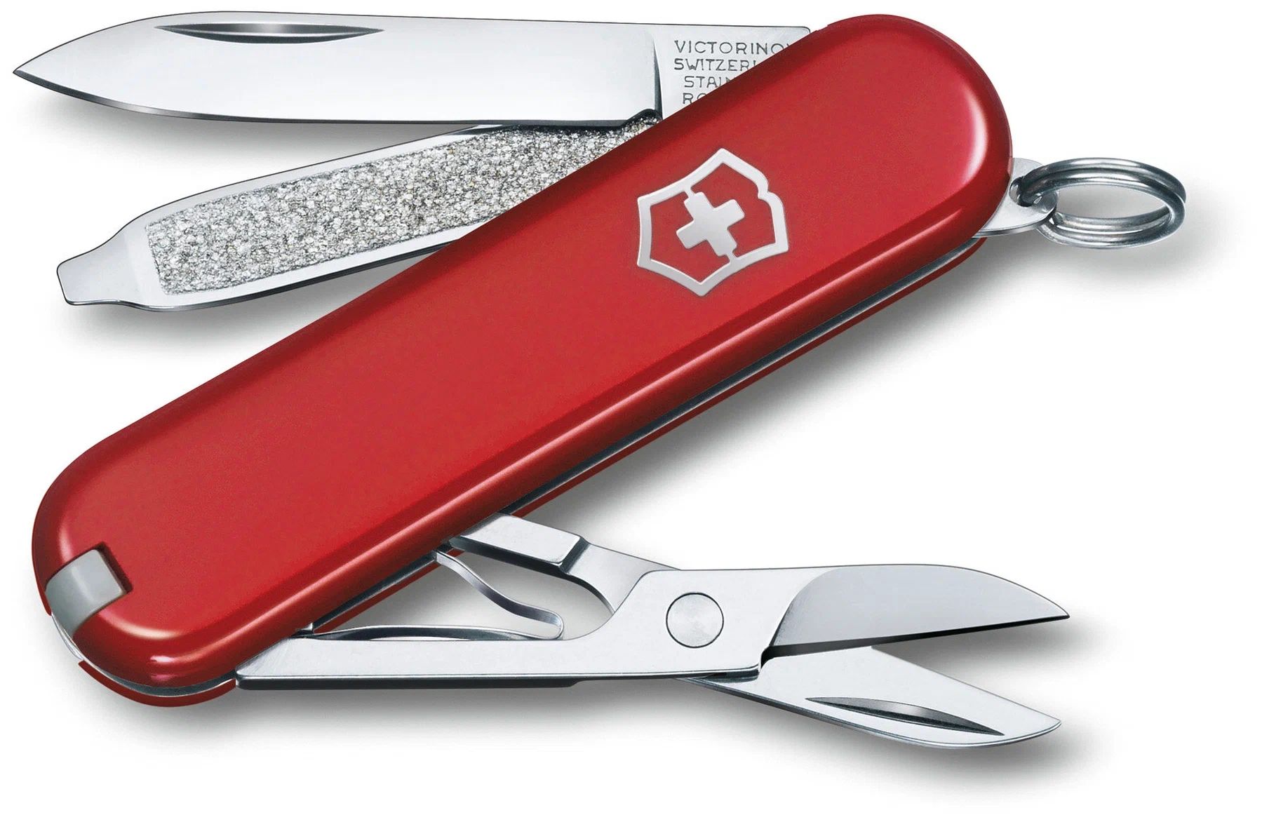 Нож-брелок Victorinox Classic SD Colors, 58 мм, 7 функций, "Style Icon" 0.6223.G