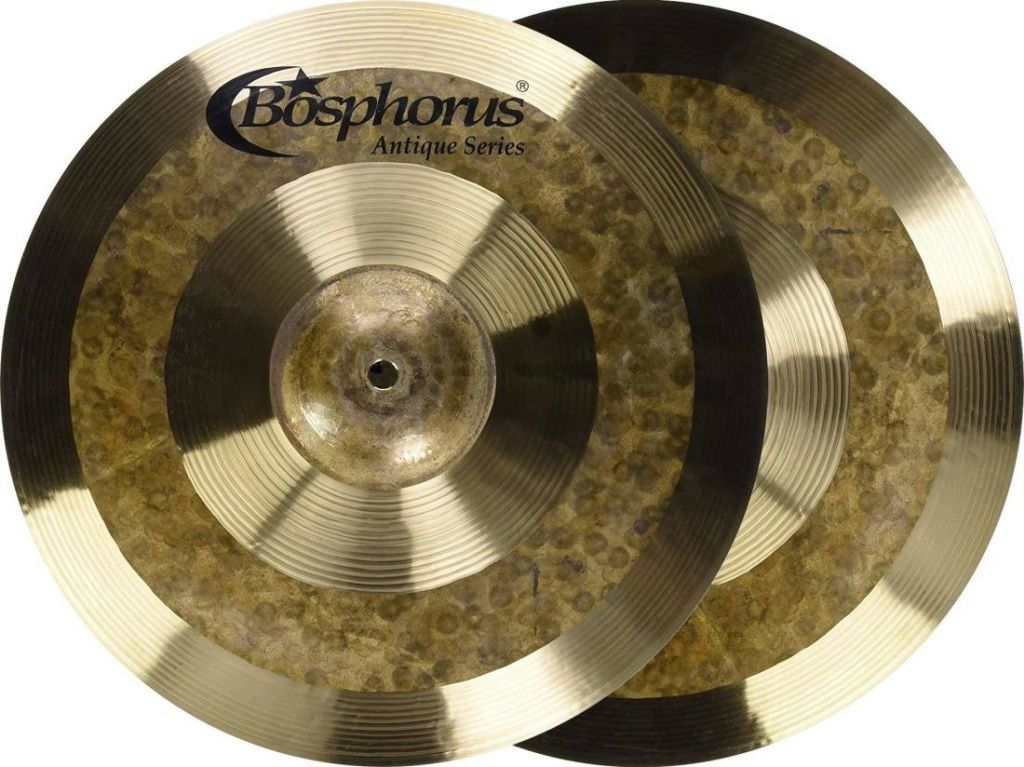 Две тарелки Bosphorus 14AHD Antique Dark Hi-hat 14"