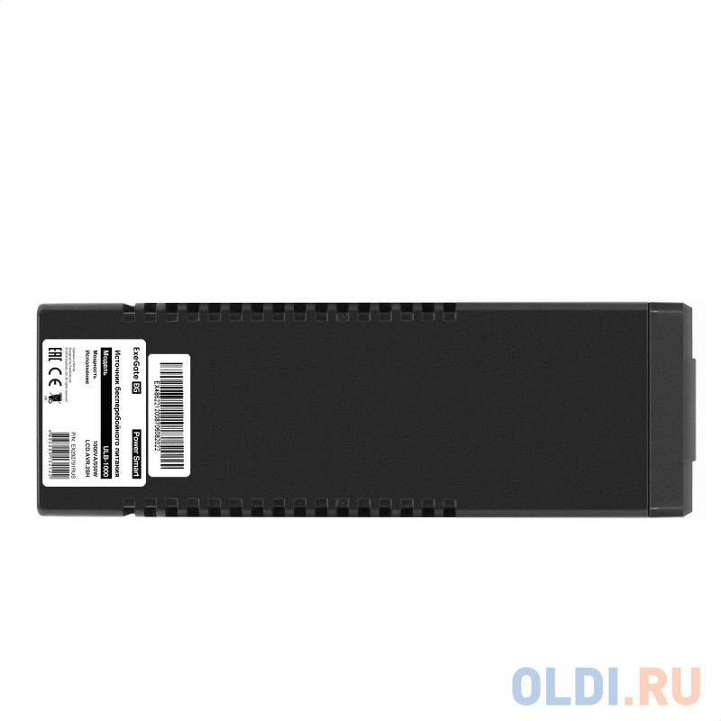 ИБП ExeGate Power Smart ULB-1000.LCD.AVR.2SH <1000VA/550W, LCD, AVR, 2*Schuko, Black> в Москвe