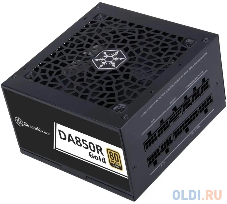 Блок питания Silverstone G54ADA085R0M220 80 PLUS Gold 850W ATX 3.0 &amp; PCIe 5.0 Fully Modular Power Supply black