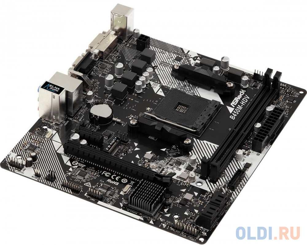 Материнская плата ASRock B450M-HDV R4.0 в Москвe