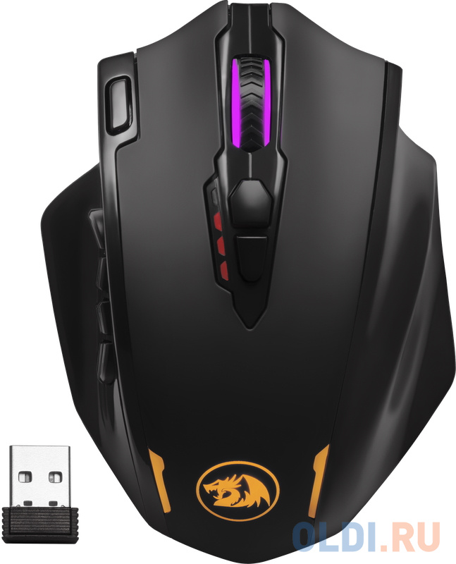 Redragon Беспроводная игровая мышь Impact Elite Оптика, RGB, 16000 DPI, б.п. в Москвe