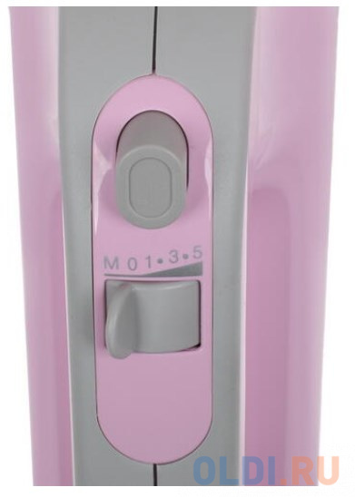 Миксер ручной Bosch MFQ4030K 500Вт розовый