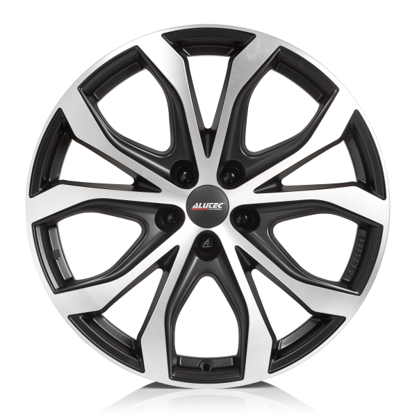 Диски R20 5x112 9J ET35 D70,1 Alutec W10X Racing Black Front Polished MP в Москвe