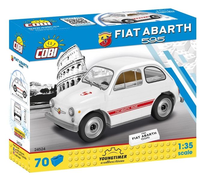 Конструктор Cobi арт.24524 Автомобиль Fiat Abarth 595 Youngtimer Collection 70 дет. в Москвe