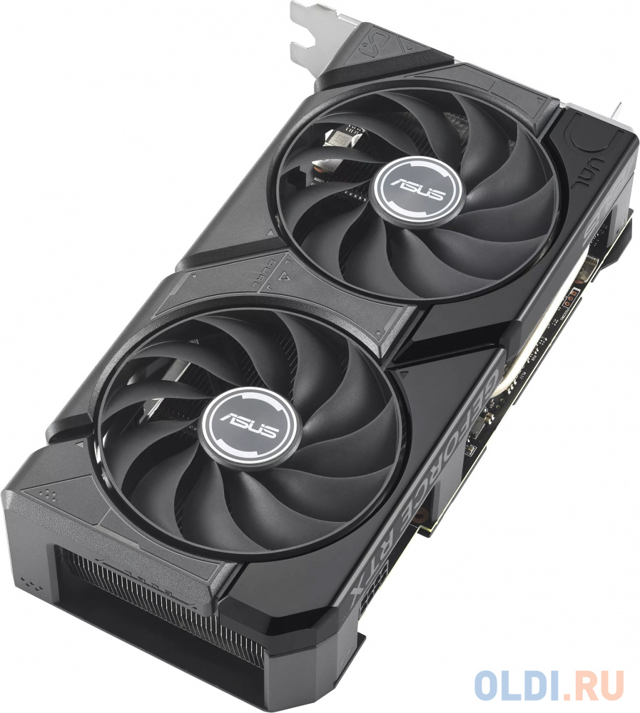 Видеокарта ASUS NVIDIA  GeForce RTX 4060TI DUAL-RTX4060TI-16G-EVO 16ГБ Dual, GDDR6, Ret