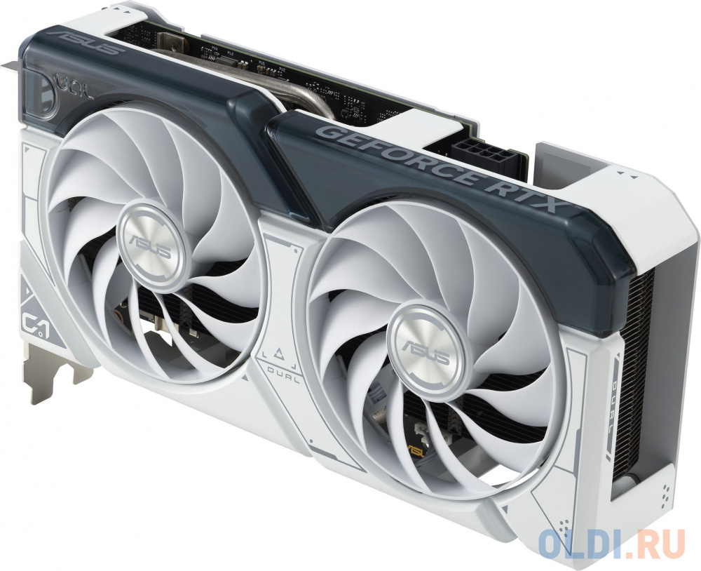 Видеокарта ASUS nVidia GeForce RTX 4060 Ti Dual White OC 8GB 8192Mb