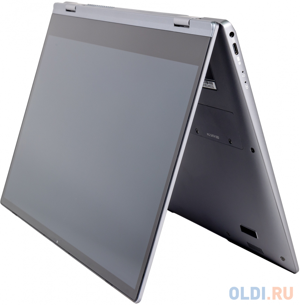 Ноутбук/ HIPER SLIM 360 13.3"(1920x1080 IPS)/Touch/Intel Core i7 1255U(1.7Ghz)/16384Mb/512SSDGb/noDVD/Int:Intel UHD Graphics/Cam/BT/WiFi/38WHr/wa