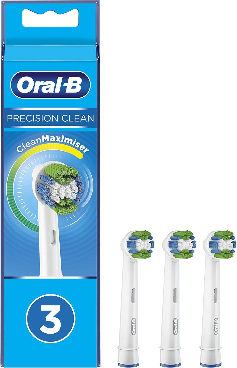 Набор насадок Oral-B Precision Clean для Oral-B, белый, 3 шт. (4210201317050)