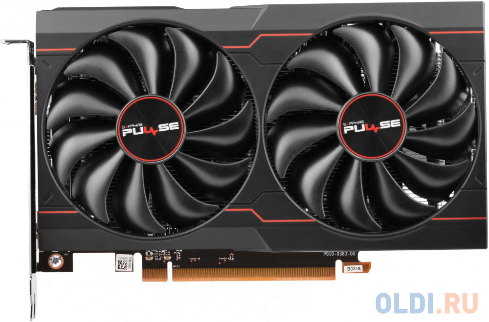 Видеокарта Sapphire PCI-E 4.0 11314-07-20G RX 6500XT Gaming OC Pulse AMD Radeon RX 6500XT 4Gb 64bit GDDR6 2685/18000 HDMIx1 DPx1 HDCP Ret в Москвe