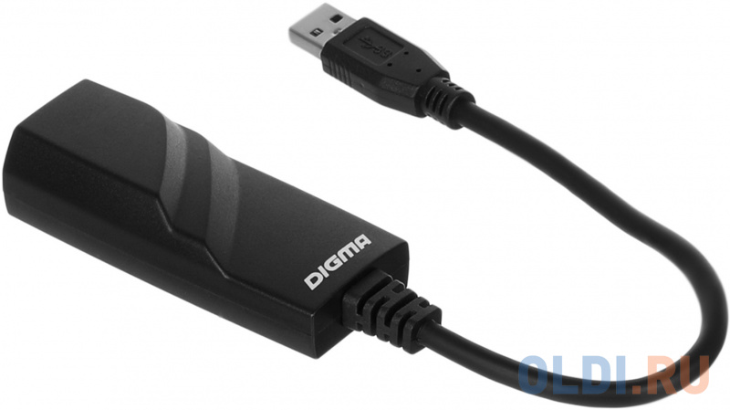 Сетевой адаптер Gigabit Ethernet Digma USB 3.0 [d-usb3-lan1000]