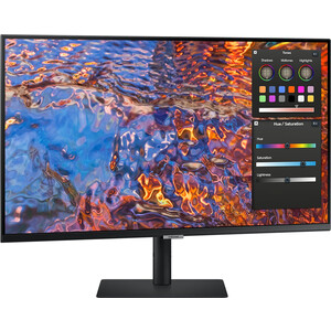 Монитор Samsung 32'' S32B800PXI черный IPS LED 5ms 16:9 HDMI полуматовая HAS Piv 350cd 178гр/178гр 3840x2160 DP 4K USB 5.2кг (LS32B800PXIXCI)