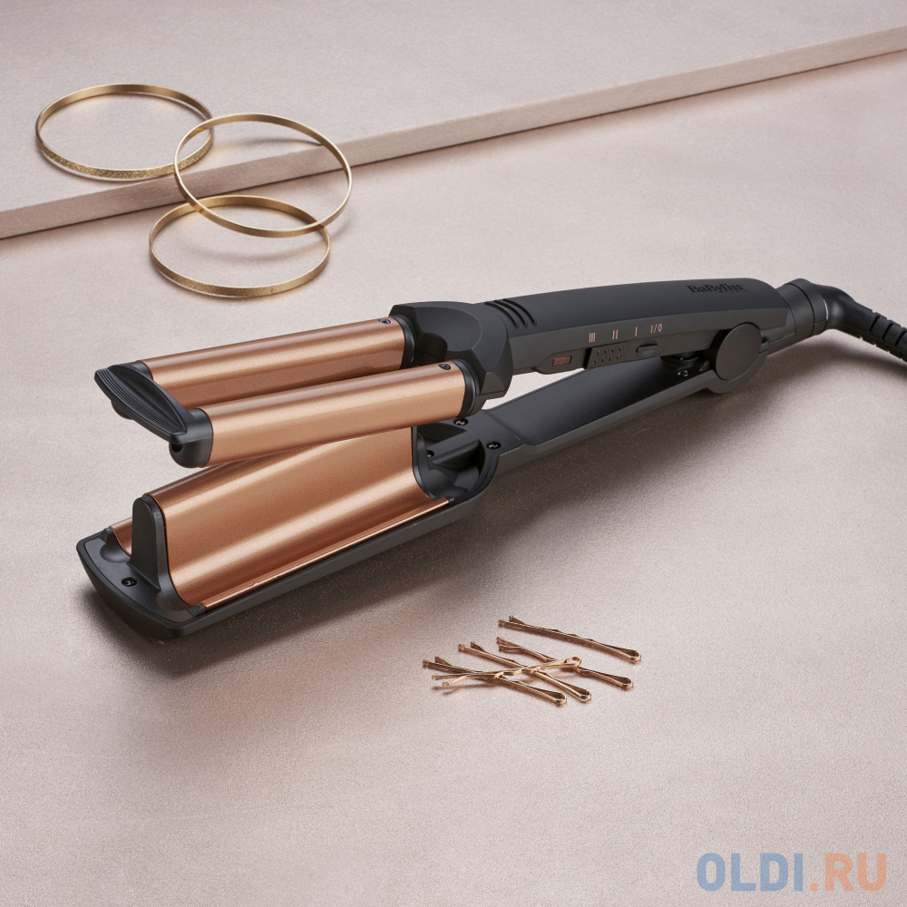 Щипцы Babyliss W2447E макс.темп.:200С покрытие:керамико-турмалиновое черный