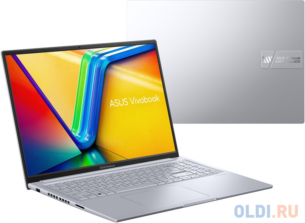 Ноутбук 16" IPS WQXGA ASUS K3605VU-PL090 silver (Core i5 13500H/16Gb/512Gb SSD/4050 6Gb/noOS) (90NB11Z2-M003J0)