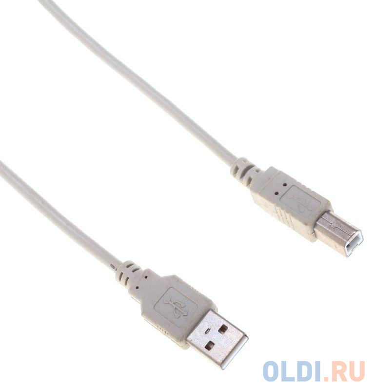 Кабель Buro BHP RET USB_BM30 USB A(m) USB B(m) 3м серый блистер