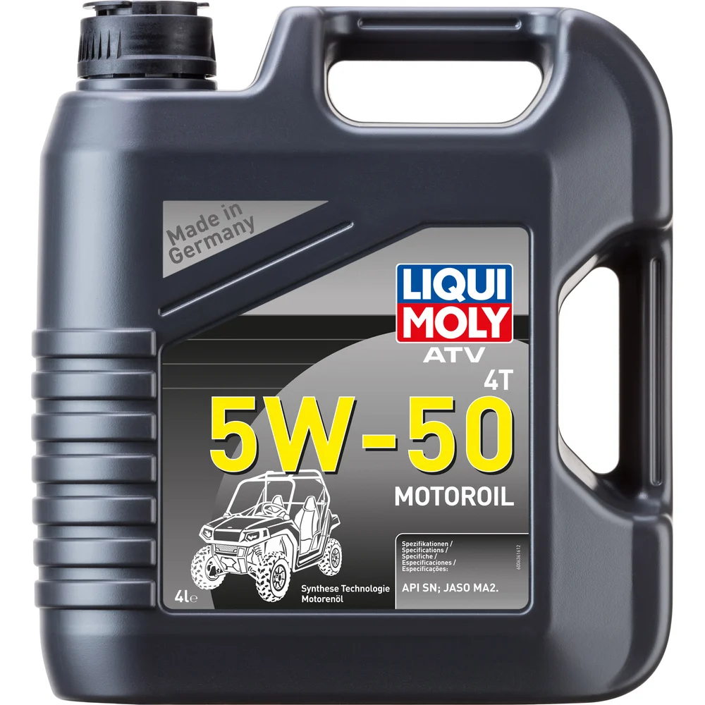 НС-синтетическое моторное масло 4T для 4-х тактных мотоциклов LIQUI MOLY