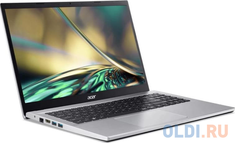 Ноутбук 15.6" IPS FHD Acer Aspire A315-59G-53RL silver (Core i5 1235U/8Gb/512Gb SSD/MX550 2Gb/noOS) ((NX.K6WEM.00J))