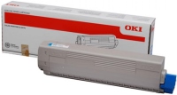 Картридж лазерный OKI 46443113, желтый, 10000 страниц, оригинальный для OKI C833/843
