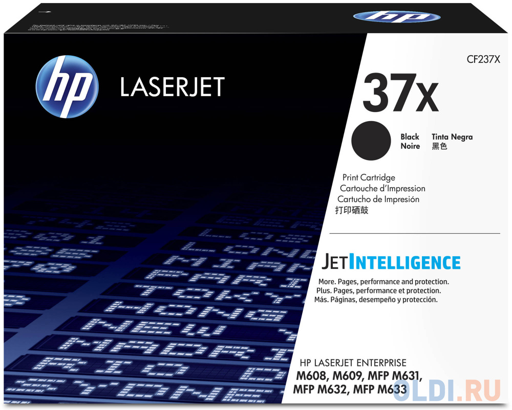 Картридж HP 37X (CF237X) 25000стр Черный в Москвe