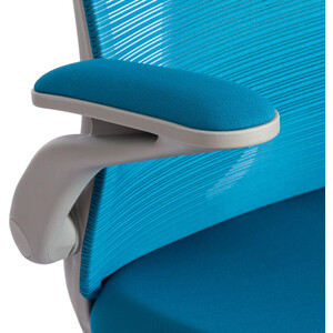 Кресло TetChair MESH-10 ткань голубой