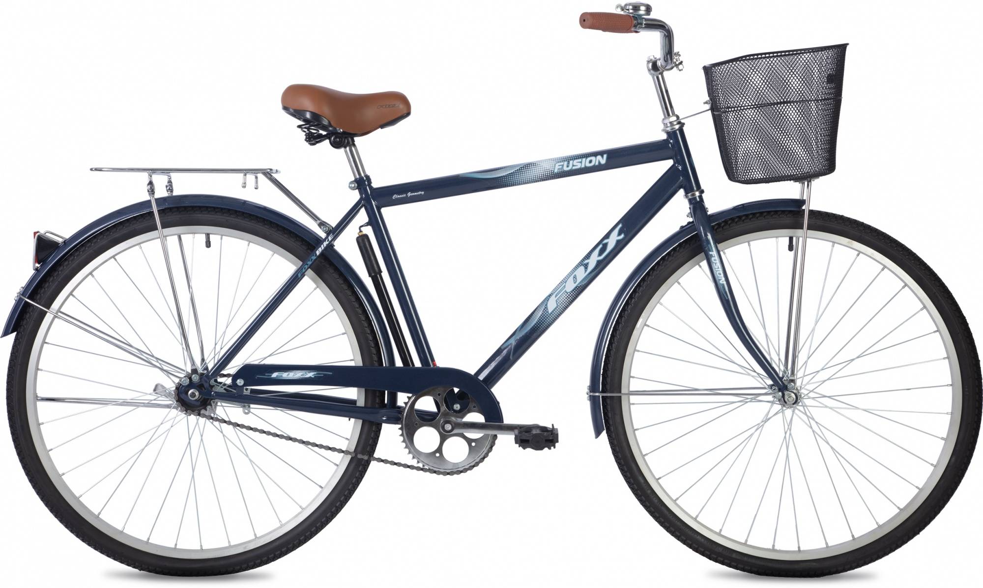 Велосипед городской Foxx Fusion (2021) синий (28shc.fusion.20bl2)