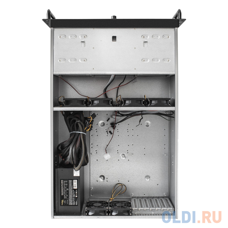 Exegate EX234967RUS Серверный корпус Exegate Pro 4U650-10/4U4139L <RM 19", высота 4U, глубина 650, БП 500ADS,  USB>