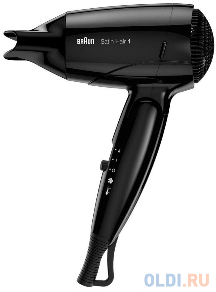 Фен Braun BRHD130E 1200Вт черный