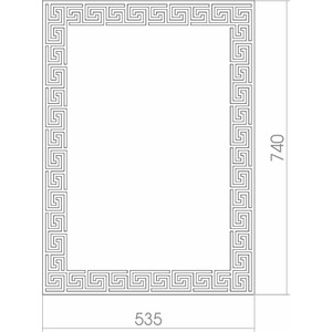 Зеркало Mixline Каир 53,5х74 (4620001980499)