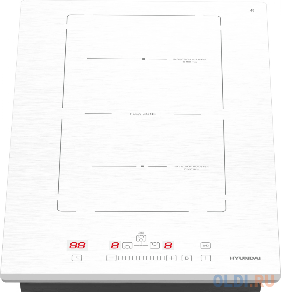 Индукционная варочная поверхность Hyundai HHI 3772 WG белый