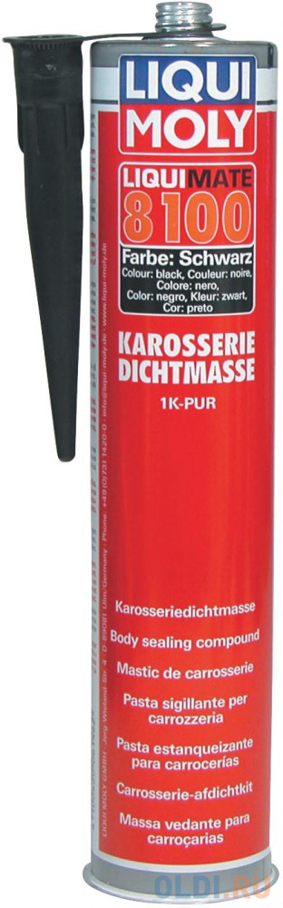 Клей-герметик LiquiMoly Liquimate 8100 1K-PUR schwarz (черный) 6146 в Москвe